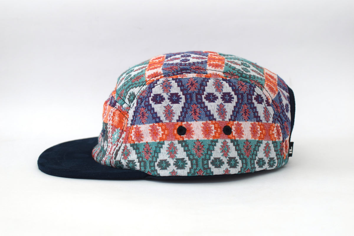 Mountain Peaking - Five-Panel Hat | Short Brim